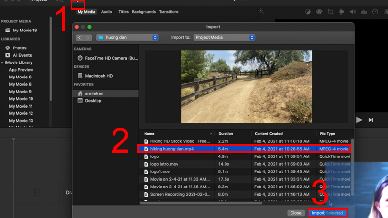Chọn video muốn t&aacute;ch &acirc;m thanh 